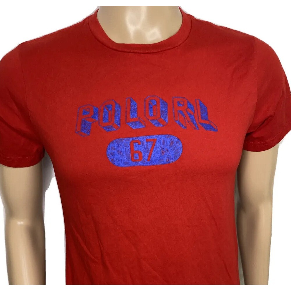 Polo Ralph Lauren Youth Boys L Short Sleeve Graphic Crewneck T-Shirt POLO RL